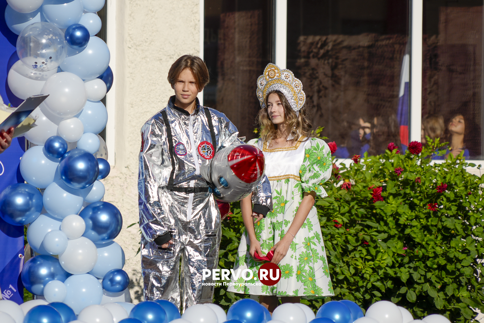 В школе №1 в Первоуральске открылся Космический и Агротехклассы