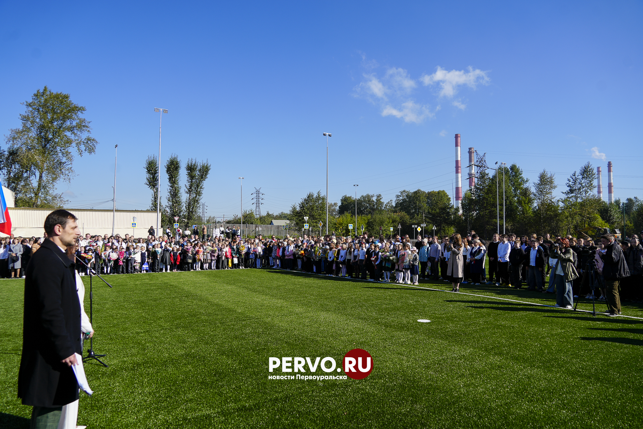 В Первоуральске в школе №12 открыли новый спортивный комплекс