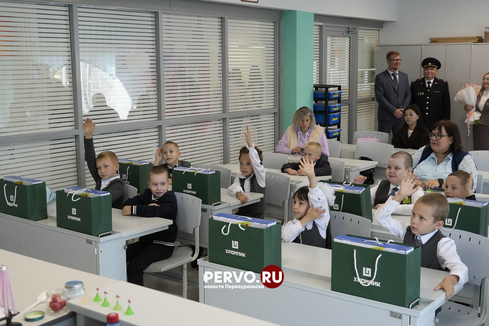 В Первоуральске в школе №12 открыли новый спортивный комплекс