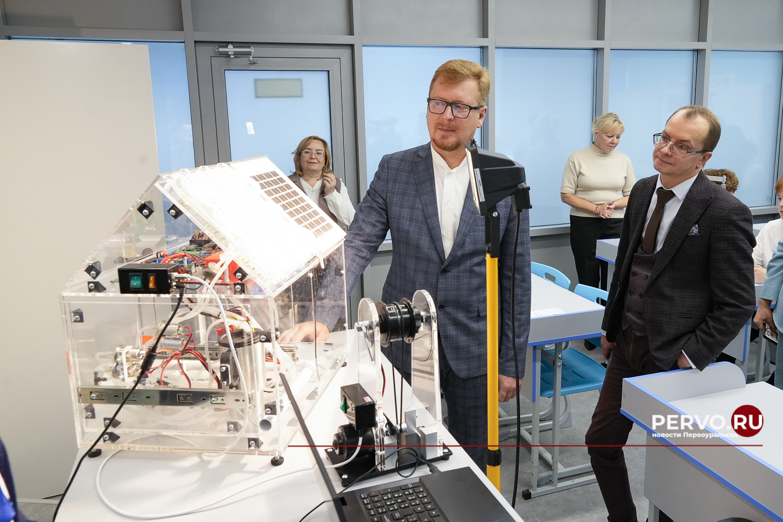 В школе №5 открылись лаборатории раннего инженерного образования