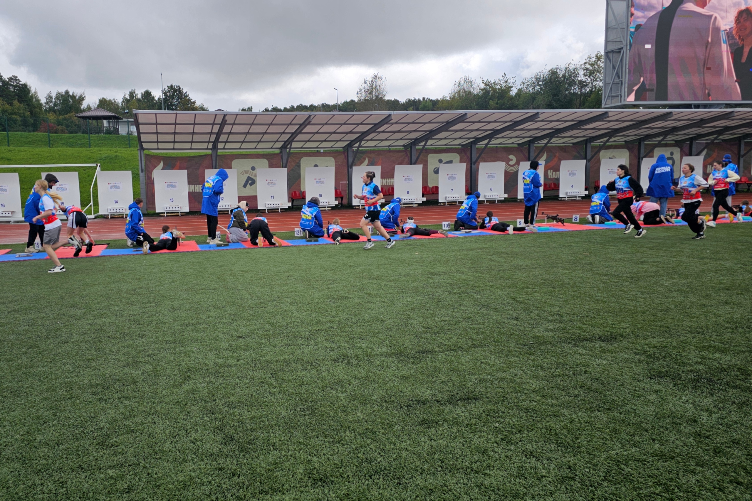 🎯 Сборная ПМК приняла участие в V Всероссийском марафоне ГТО