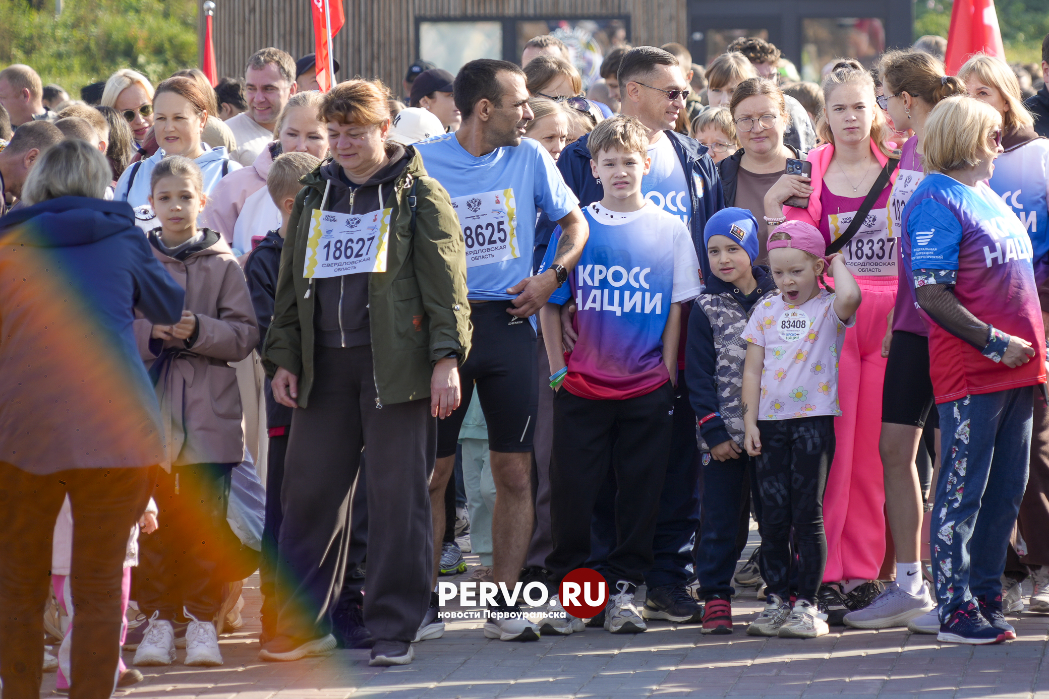 Жители Первоуральска приняли участие в «Кроссе Нации-2025»