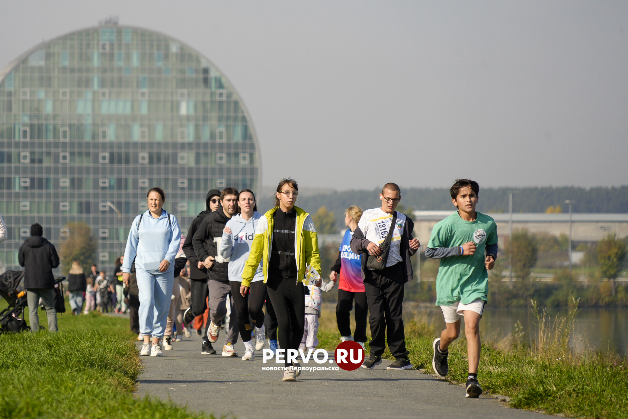Жители Первоуральска приняли участие в «Кроссе Нации-2025»