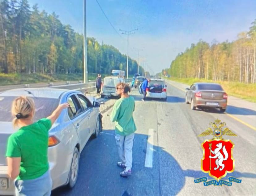 На федеральной трассе произошла массова авария