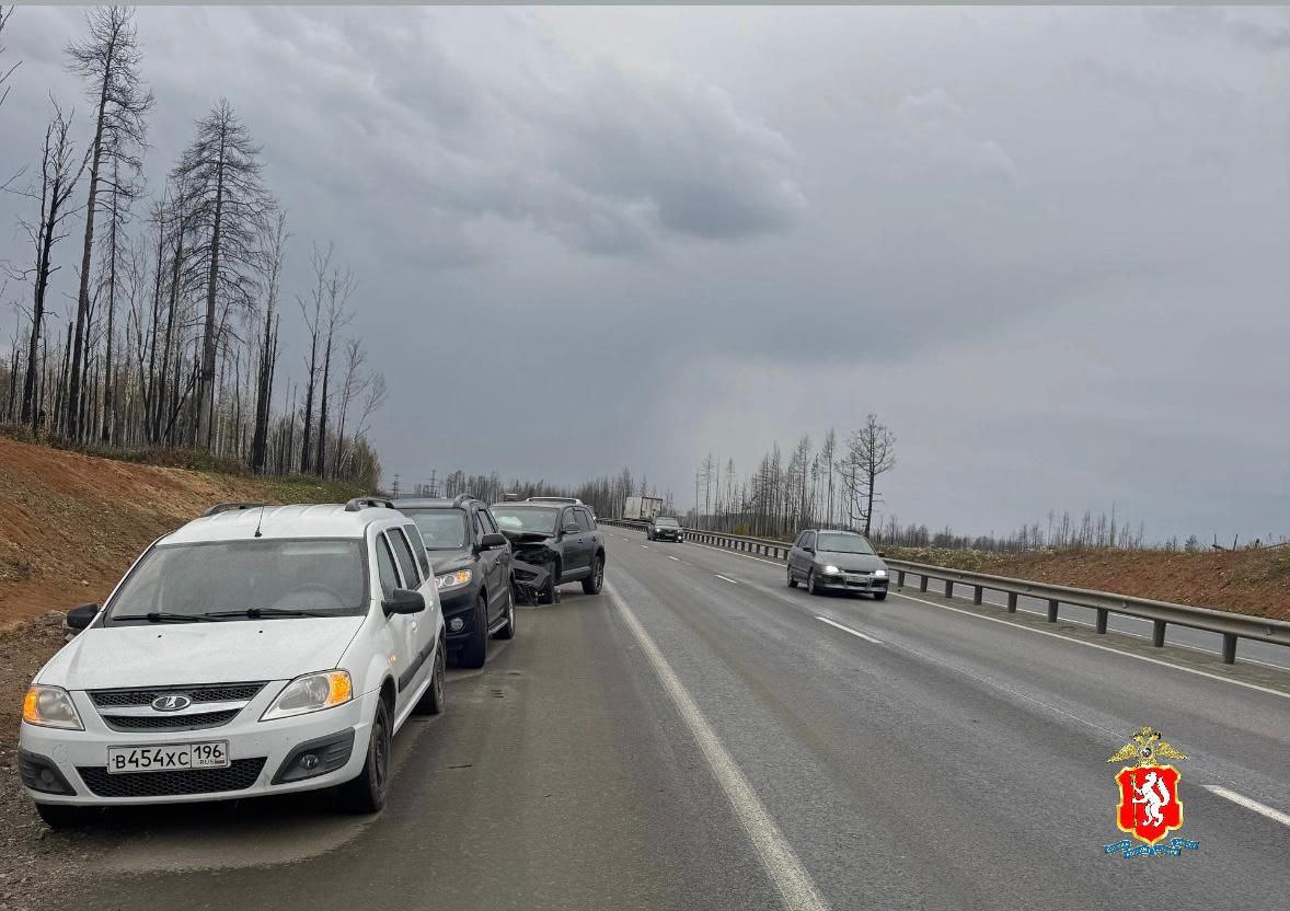 На федеральной трассе произошло ДТП