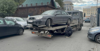 Судебные приставы арестовали автомобиль в счет полумиллионного штрафа