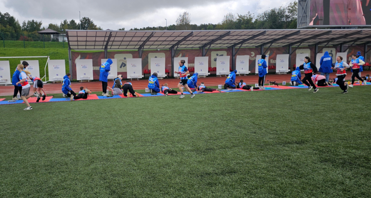 🎯 Сборная ПМК приняла участие в V Всероссийском марафоне ГТО