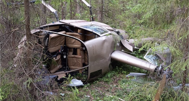 С пилота упавшего вертолёта хотят взыскать компенсацию в казну