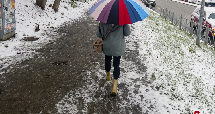 Мокрый снег накроет Первоуральск в выходные