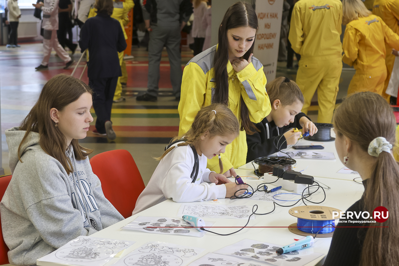 В Первоуральске состоялся день открытых дверей в Образовательном центре Белой металлургии