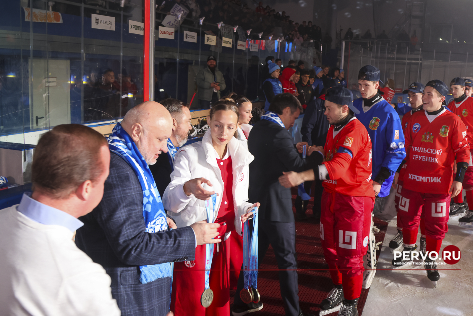Команда «Уральский трубник» — чемпионы Кубка губернатора Свердловской области по мини-хоккею с мячом