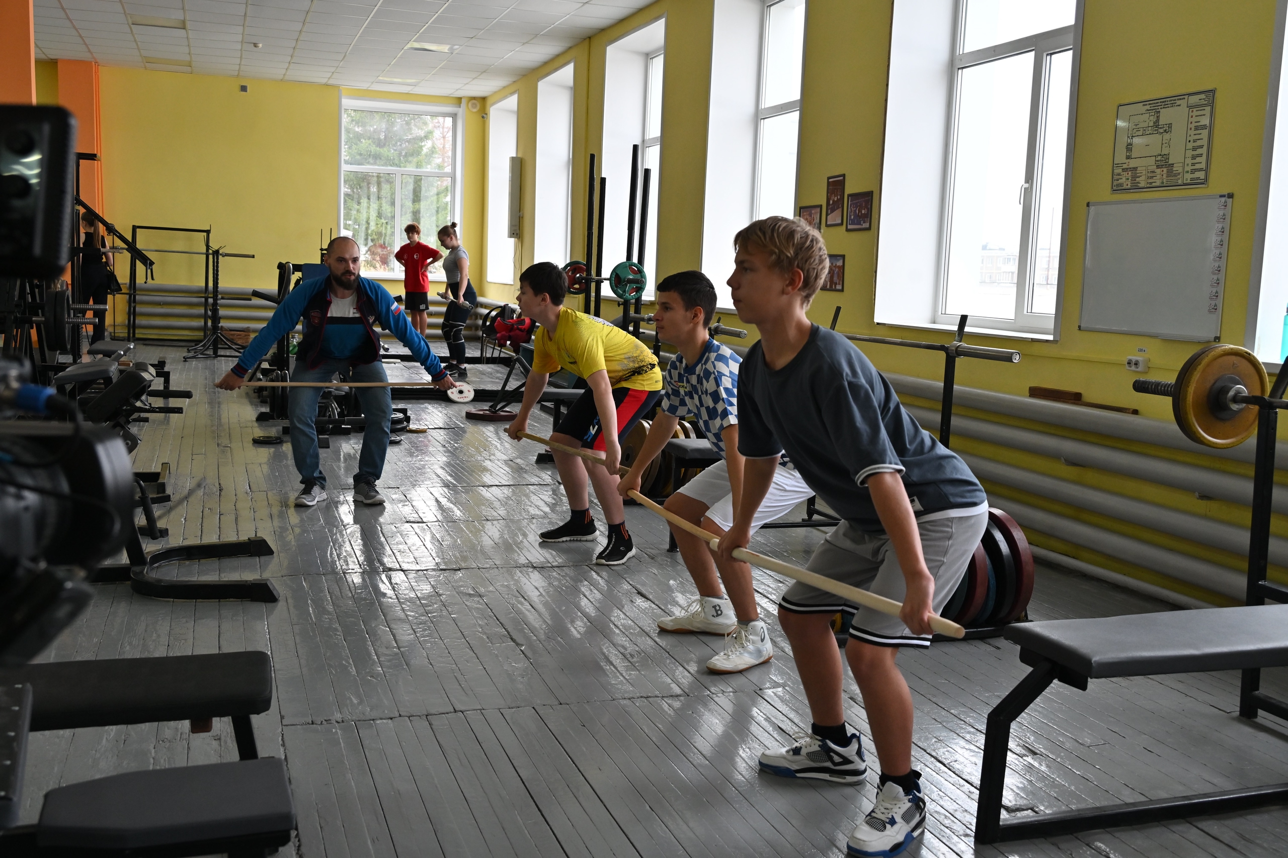 В городе возрождают традиции тяжёлой атлетики