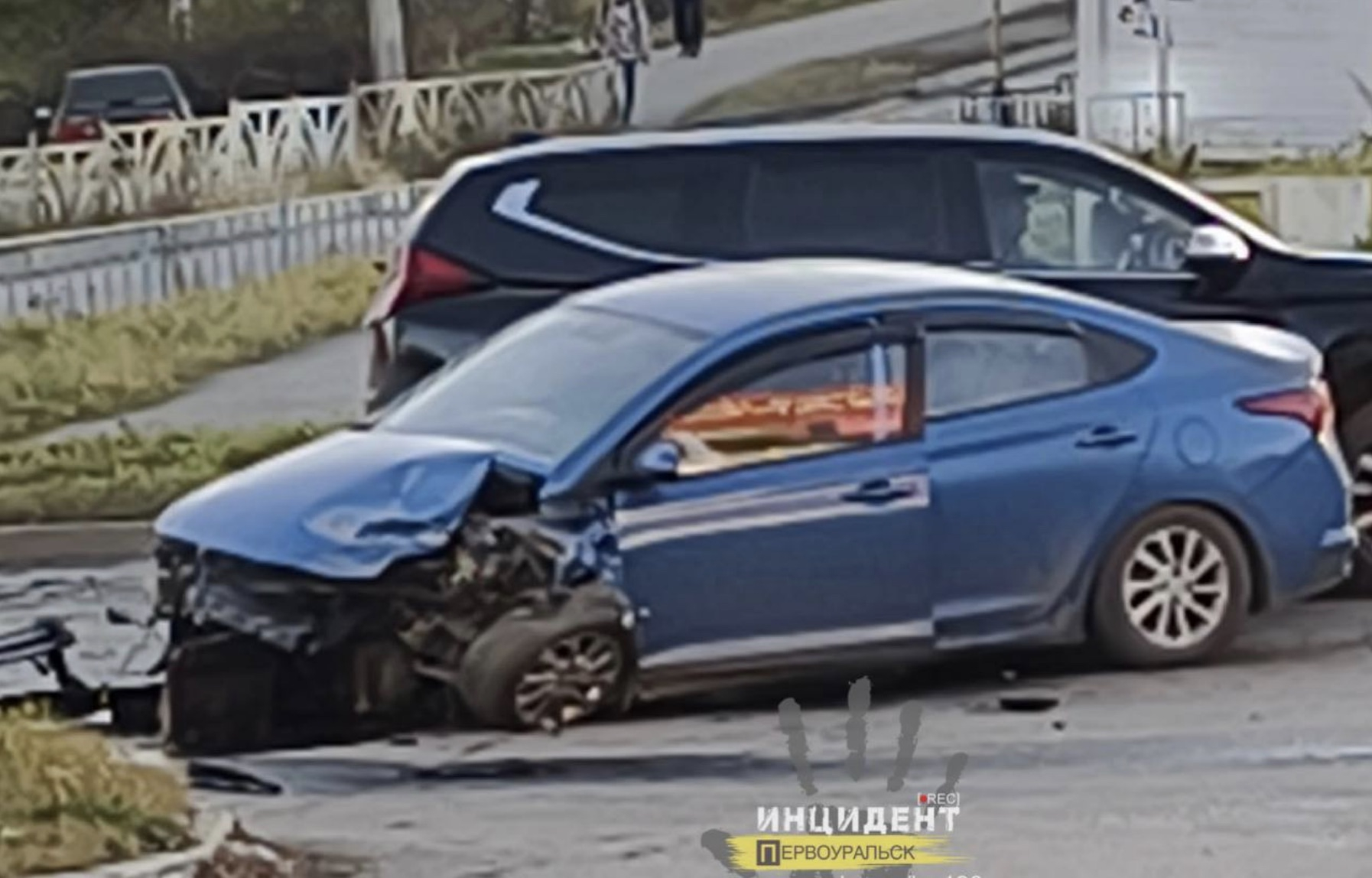 В День автомобилиста в произошло серьёзное ДТП. Видео