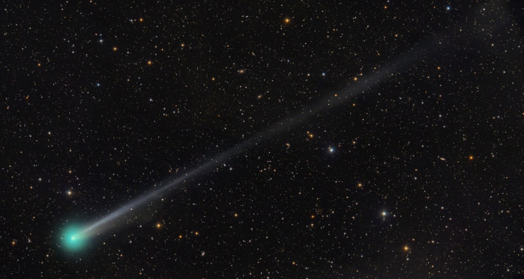 Первоуральцы смогут увидеть комету Lemmon через бинокль