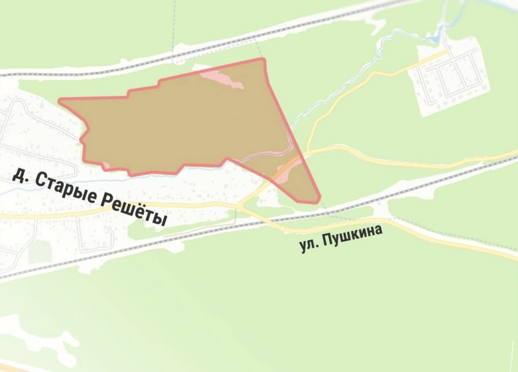 Деревья в Старых Решётах вырубают законно