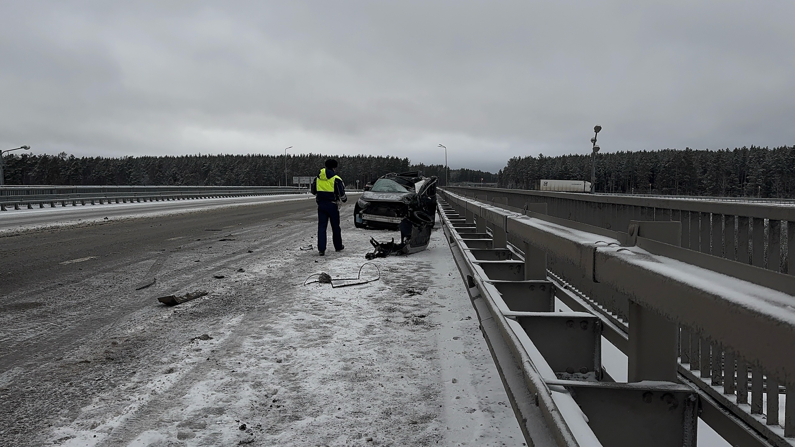 Стали известны подробности ДТС фуры SHACMAN с легковым авто