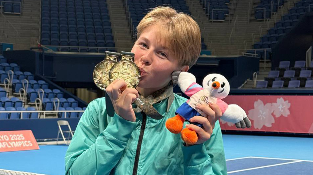  Первоуральская теннисистка выиграла золотые медали на Сурдлимпиаде-2025 в Токио