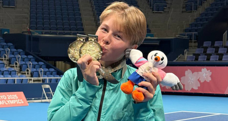  Первоуральская теннисистка выиграла золотые медали на Сурдлимпиаде-2025 в Токио