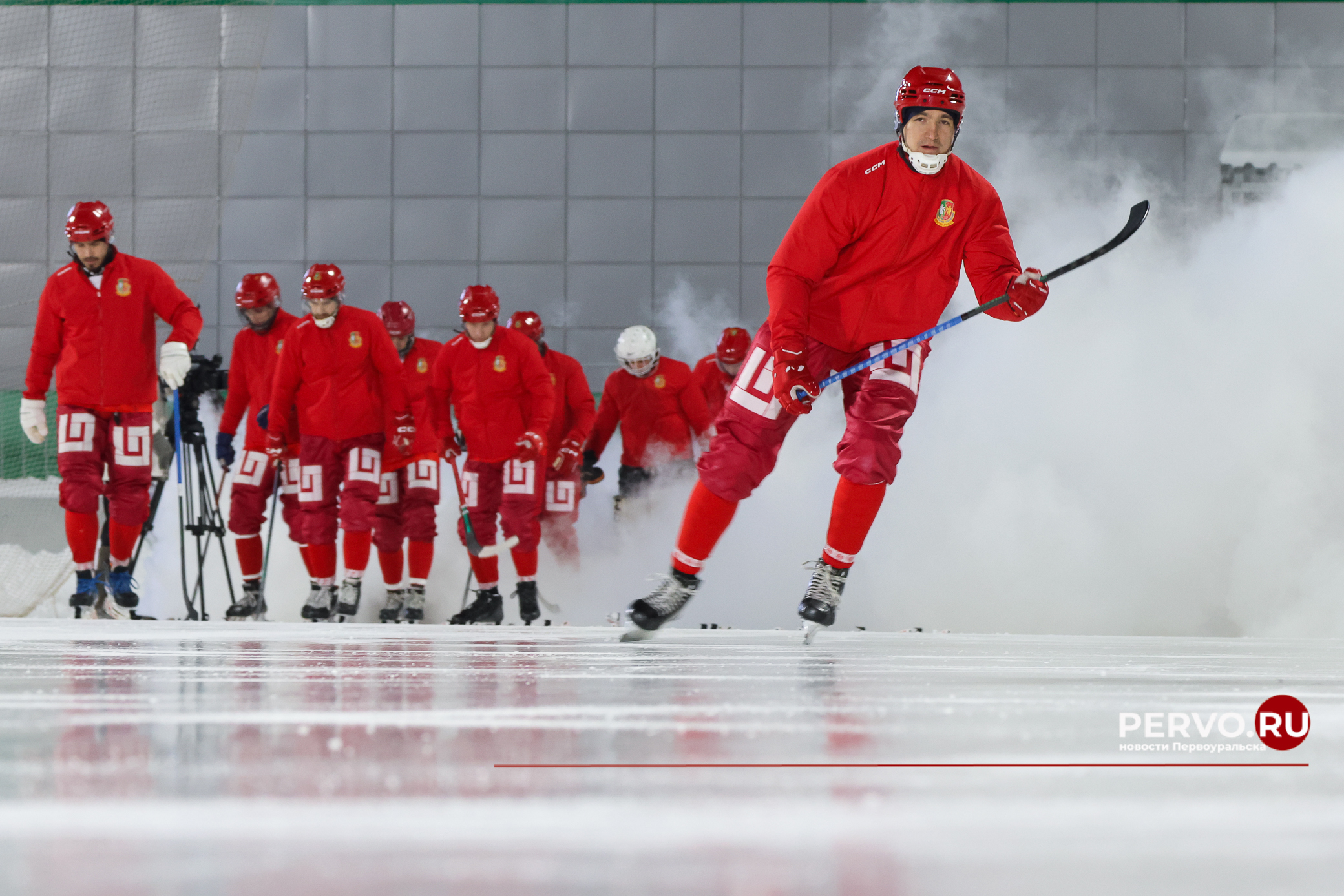 В Первоуральске дан старт Чемпионату России 2025/2026 по хоккею с мячом