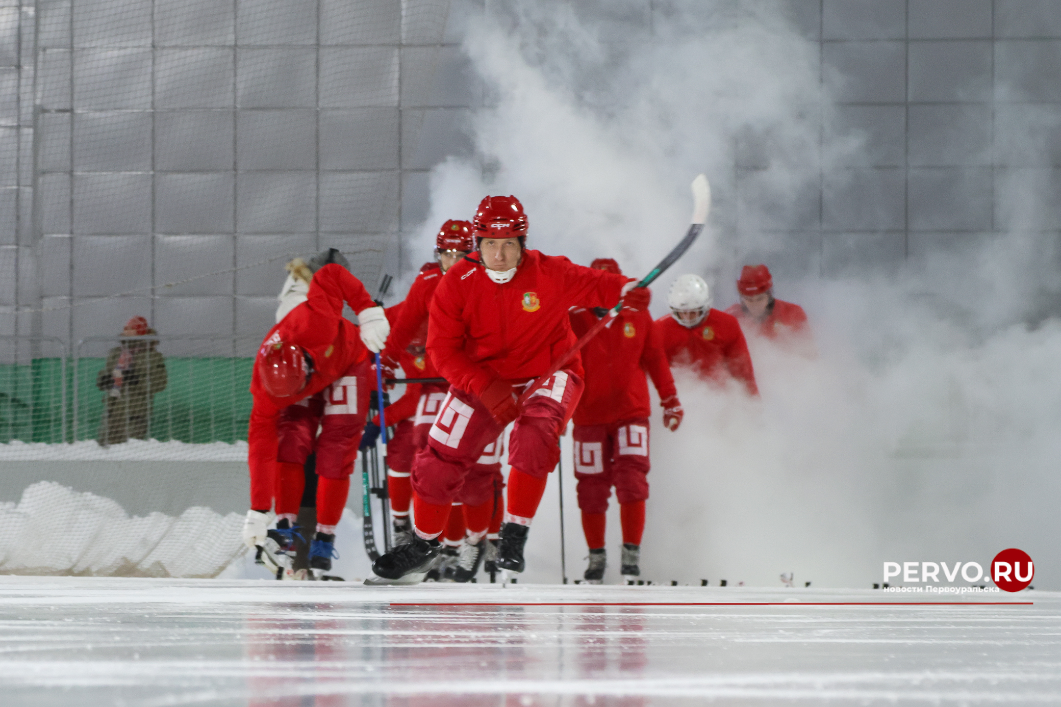 В Первоуральске дан старт Чемпионату России 2025/2026 по хоккею с мячом