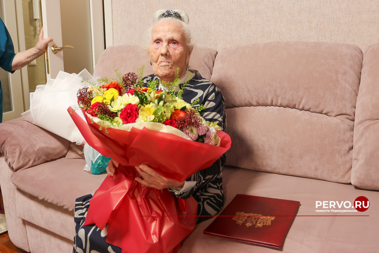 Первоуралочка, ветеран Великой Отечественной войны отметила 100-й юбилей