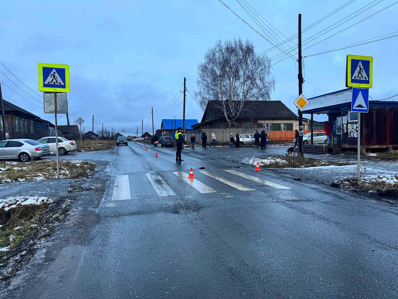 На пешеходном переходе в ДТП погиб несовершеннолетний ребенок