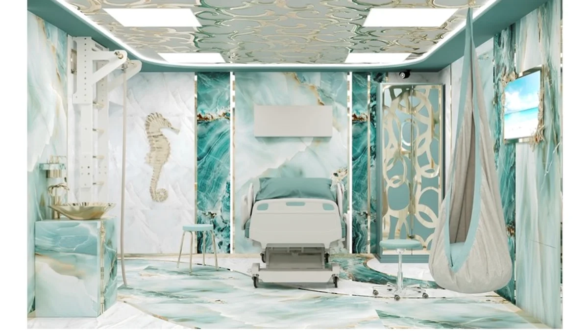 В перинатальном центре Первоуральска палаты приобретут природный дизайн