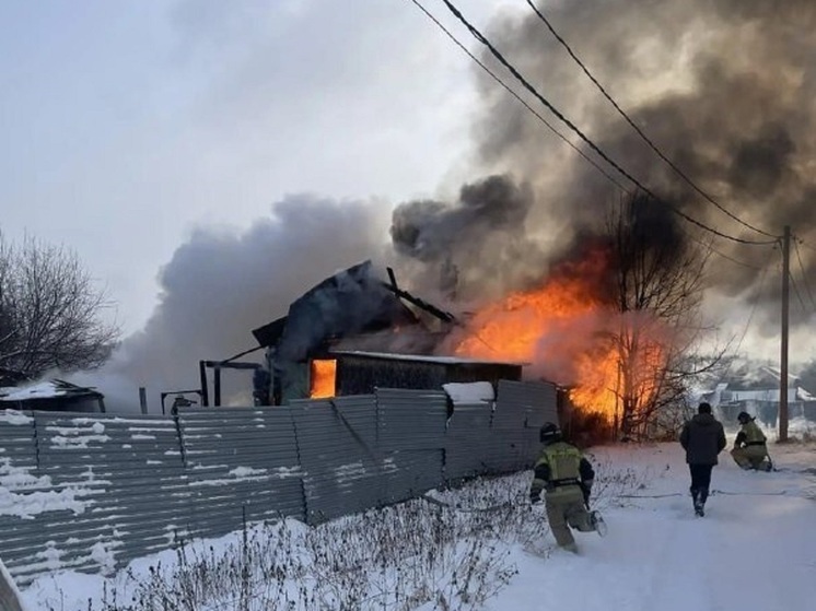 Пожарные ГУФСИН помогли справиться с возгоранием в Старых Решетах