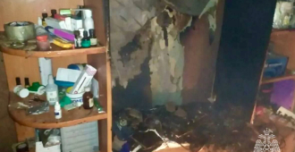 В Удмуртии мужчин запустил фейерверк в квартире и устроил пожар