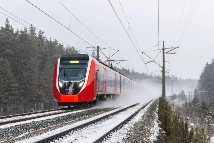 Из-за морозов отменили движение скоростных поездов «Финист»