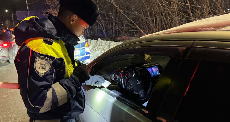 За три дня инспекторы ГИБДД выявили 219 нарушений ПДД