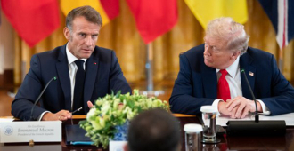 Макрон покинул Давос, так и не согласовав встречу с Трампом