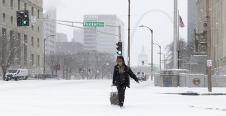 Снежная буря на юго-востоке США оставила без света свыше миллиона домов