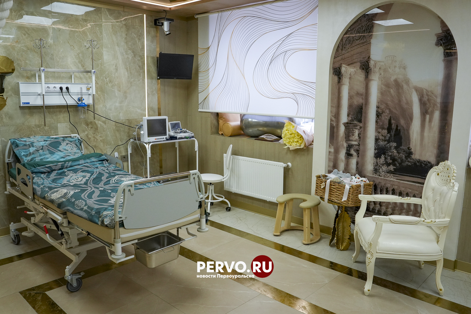 В Первоуральске после ремонта открыли родильное отделение
