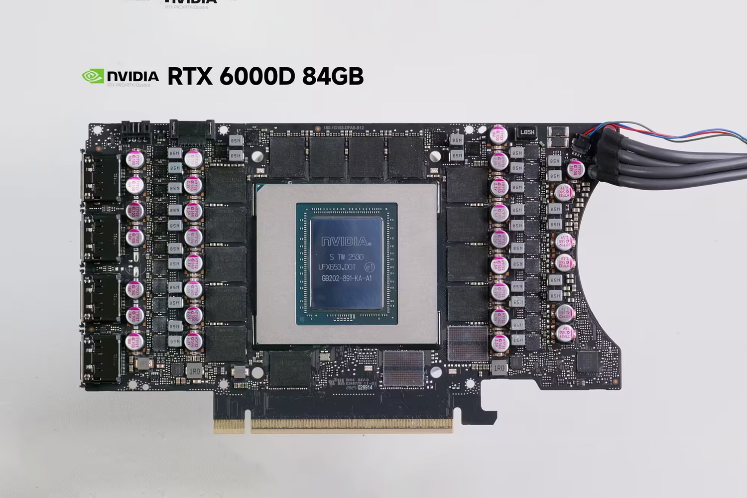 Китайская видеокарта Nvidia RTX 6000D получила 84 ГБ памяти