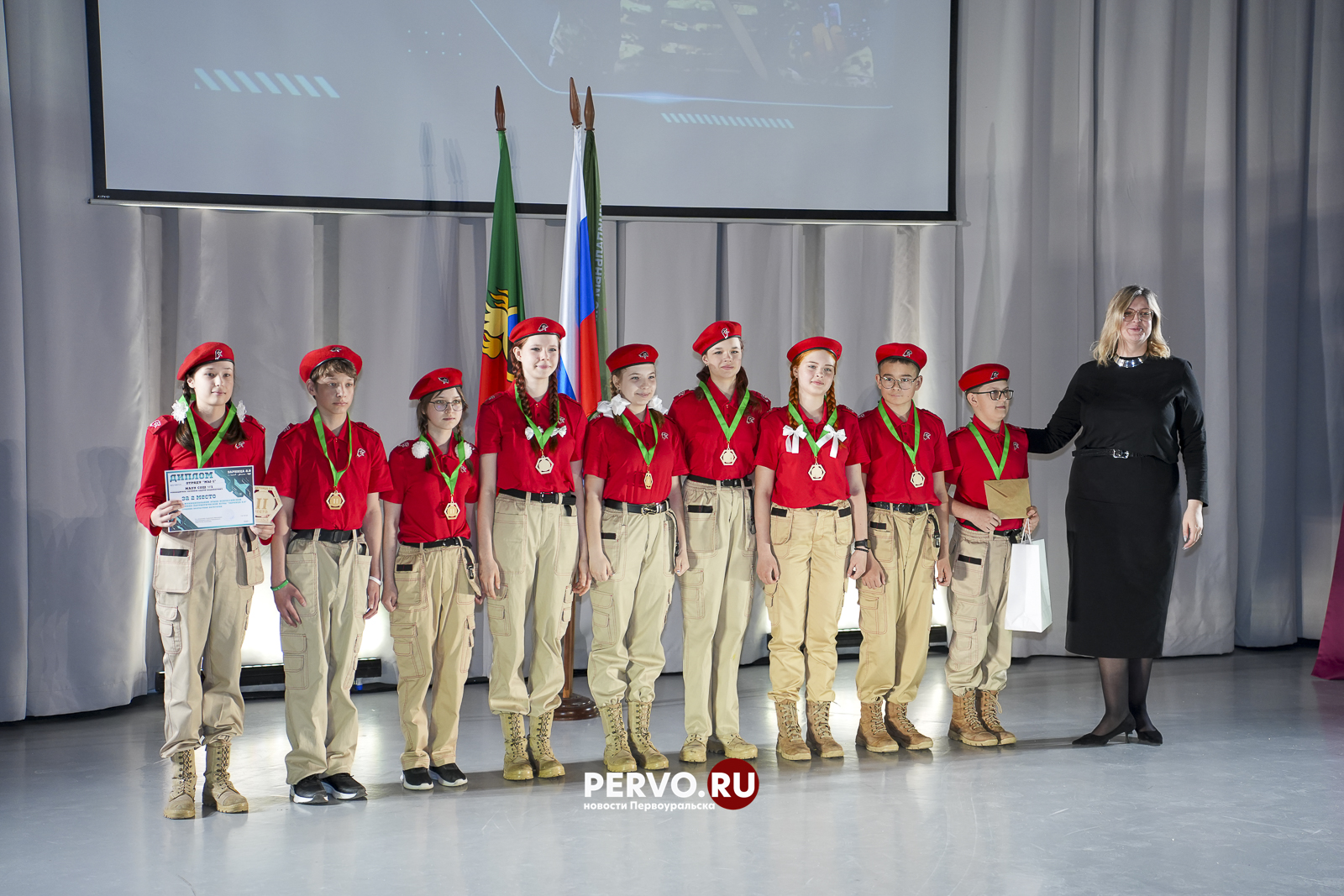 Первоуральск: финал и награждение военно-патриотической игры «Зарница 2.0»