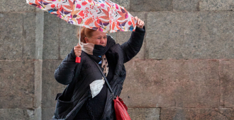 Большую часть Северо-Курильска обесточило из-за ветра до 58 м/с