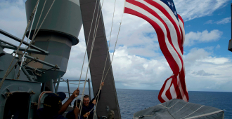 США ударили по судну в Карибском море