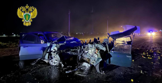 В Дагестане пьяный водитель на BMW разорвал на части Lada в жестком ДТП
