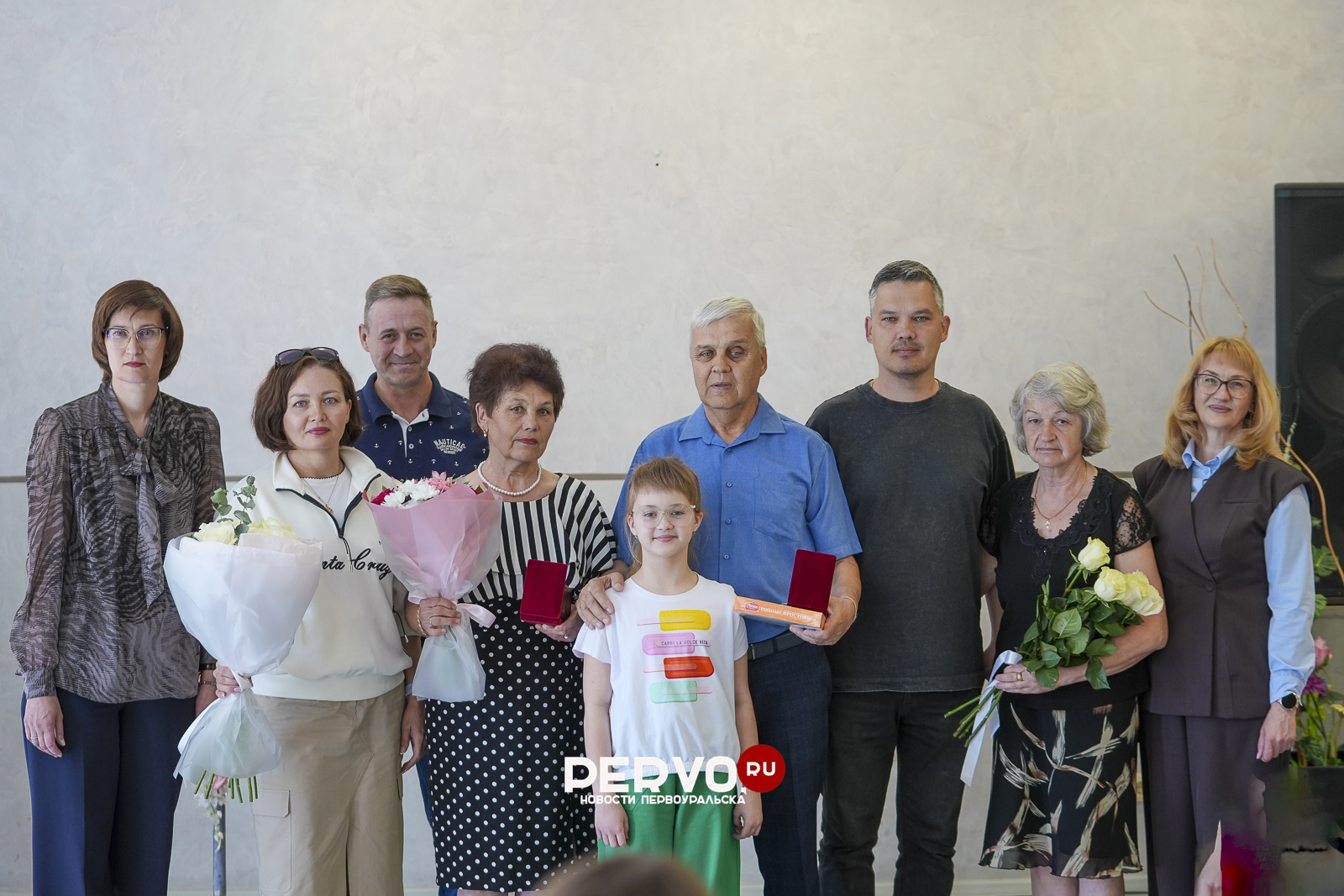 Во дворце культуры Первоуральска чествовали золотых юбиляров