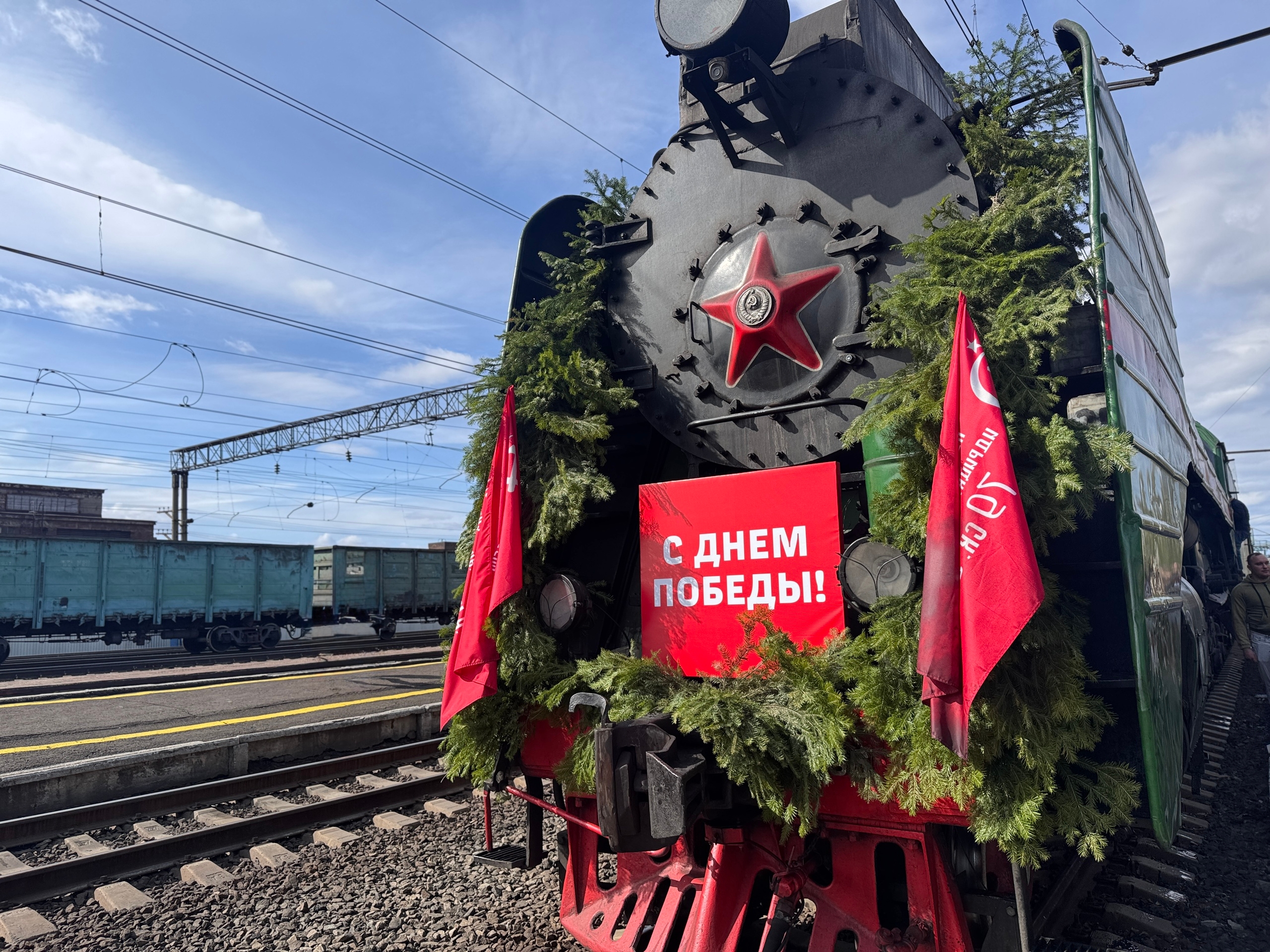 В Первоуральск прибыл «Поезд Победы»