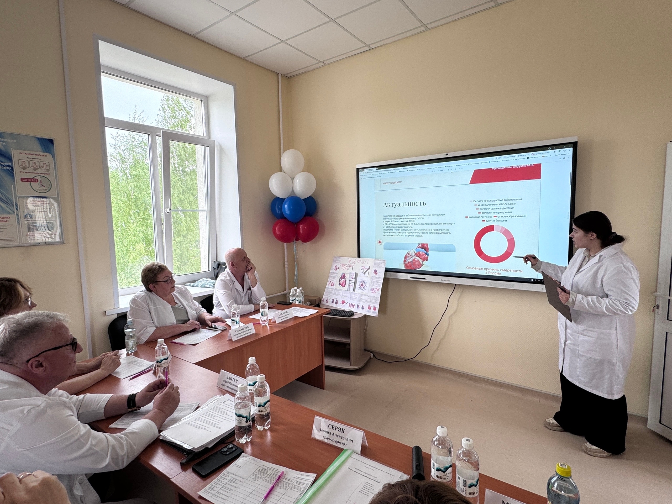 В горбольнице Первоуральска прошла защита проектов