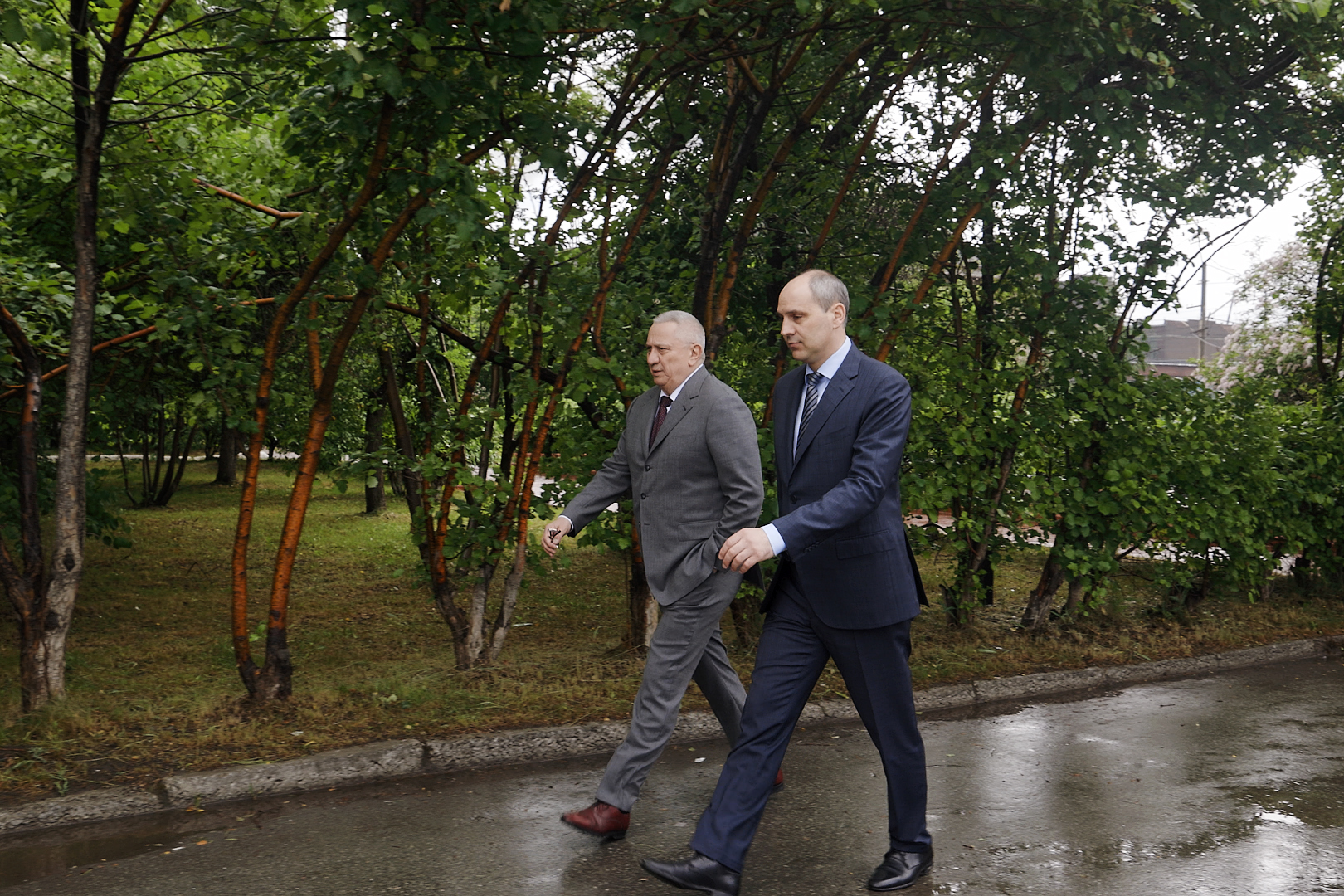 Губернатор Свердловской области Денис Паслер с рабочим визитом посетил завод «Хромпик» в Первоуральске