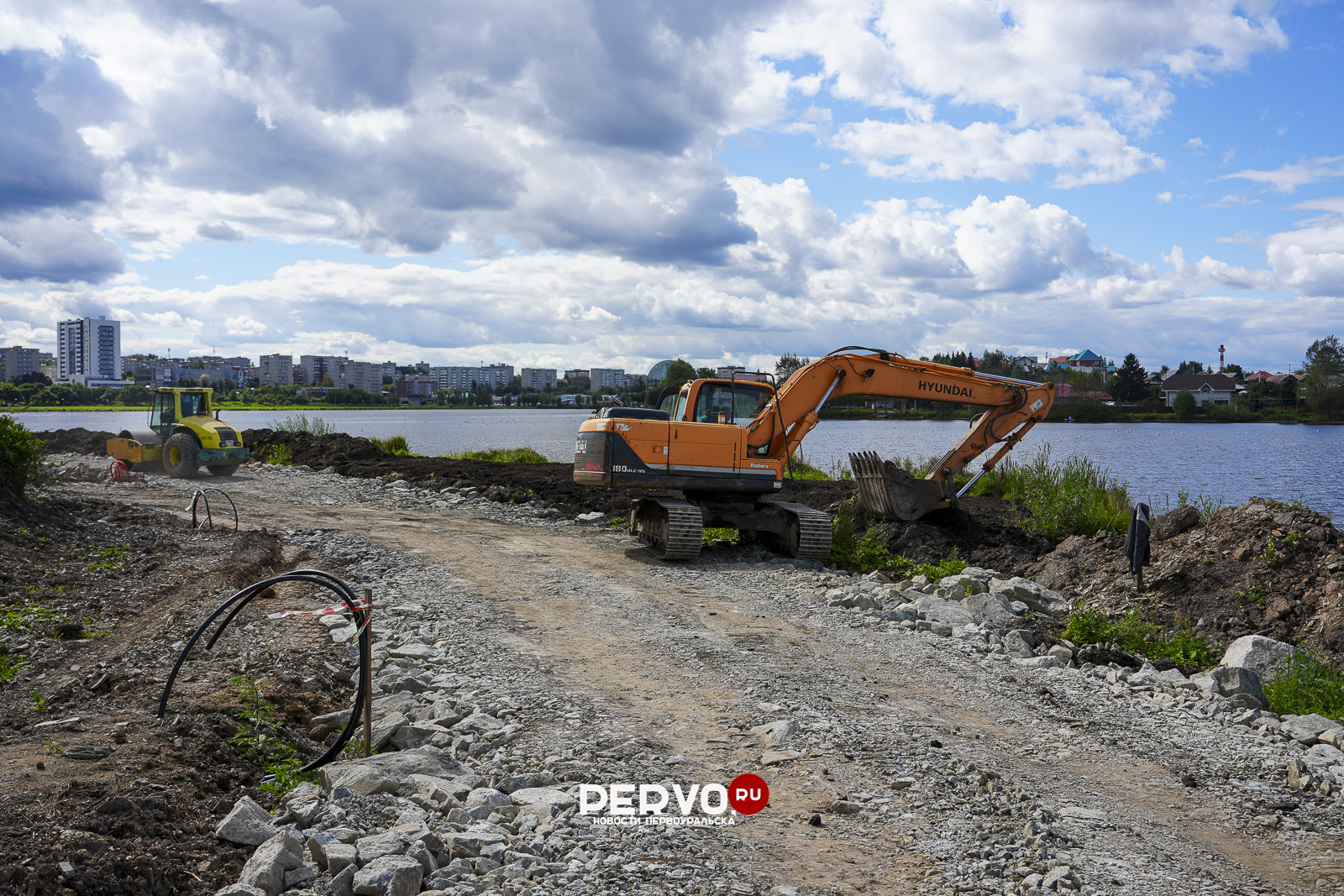 Реконструкция набережной в Первоуральске. Что уже сделано