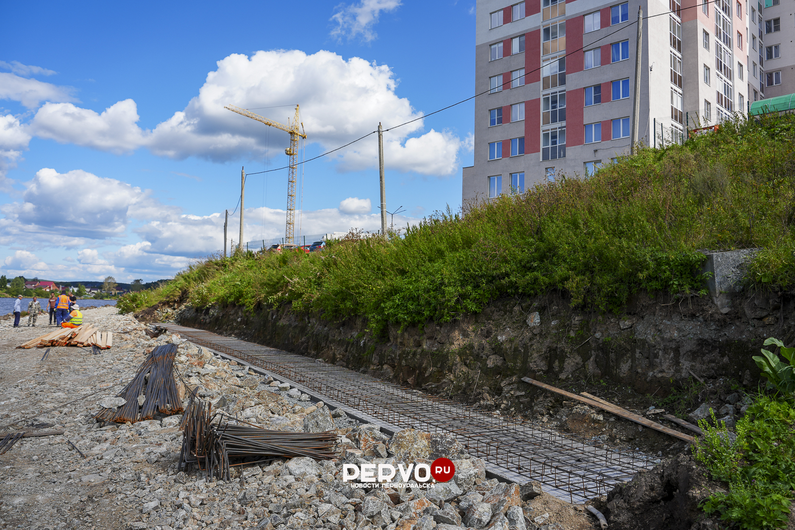 Реконструкция набережной в Первоуральске. Что уже сделано